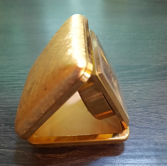 Vintage Seth Thomas Travel Alarm Clock Manual Wind Gold Hard Case Germany - Picture 5 of 16